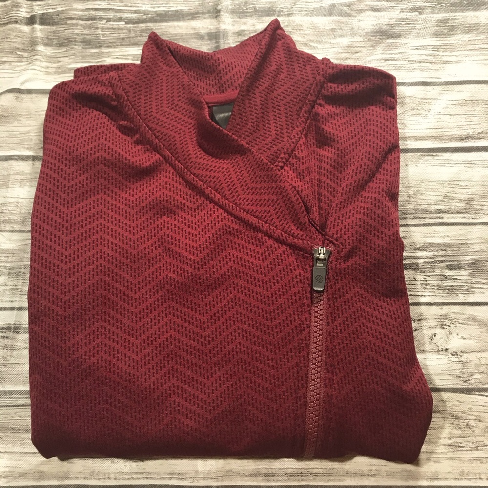 Asymmetrical Workout Jacket Full Zip Sleeve Detail